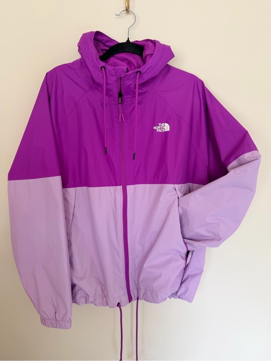 The North Face Jackets & Blazers - The North Face DryVent Rain Jacket Color Block Pink Hooded Windbreaker XXL